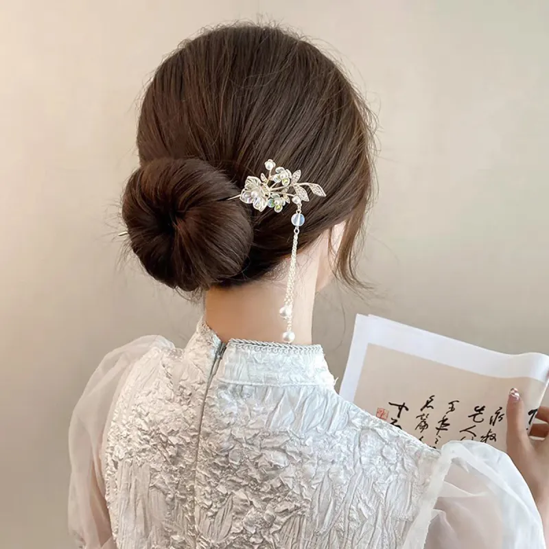 Connect The Past And The Present. Alloy Hairpins Women's-2