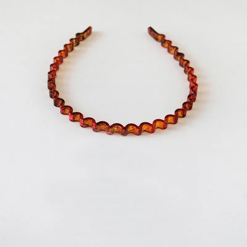 Connect The Past And The Present. Acrylic Headbands Women's-5