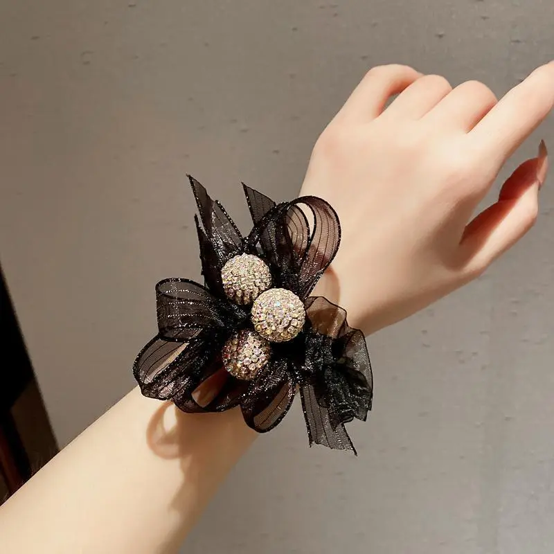 Connect The Past And The Present. Fabric Hair Tie Women's-2