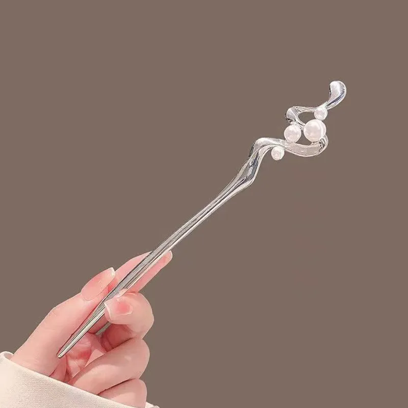 Connect The Past And The Present. Alloy Hairpins Women's-3
