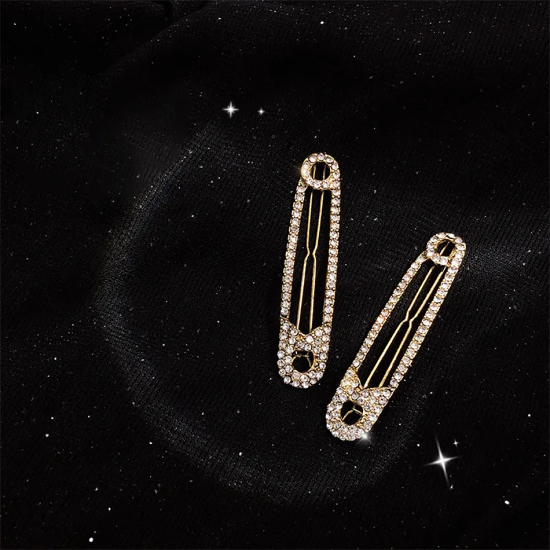 Connect The Past And The Present. Alloy Hair Clips Women's-2
