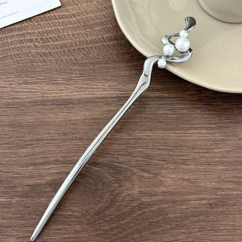 Connect The Past And The Present. Alloy Hairpins Women's-2