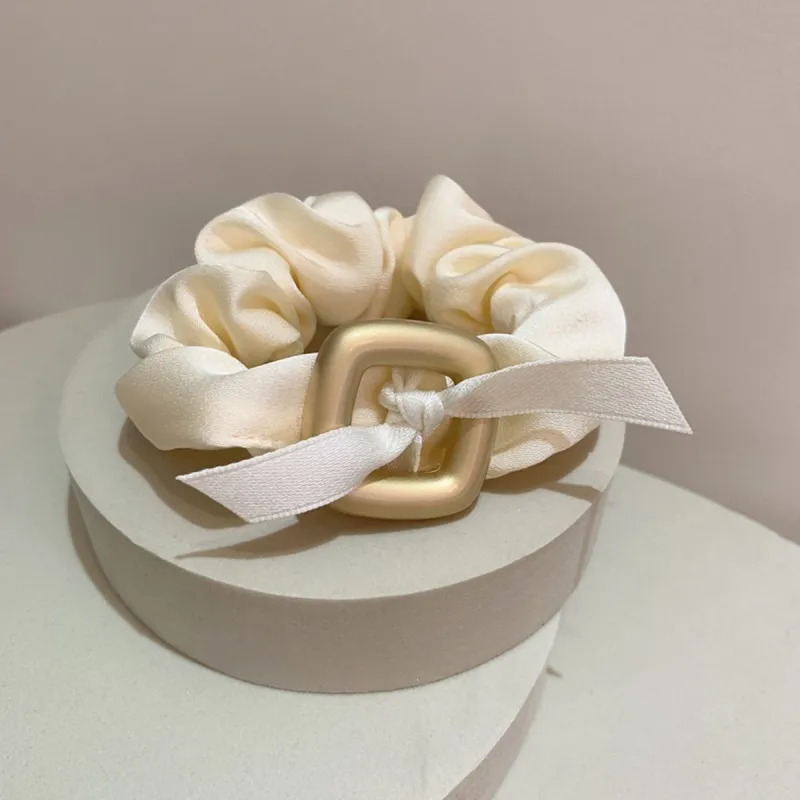 Connect The Past And The Present. Fabric Hair Tie Women's-7