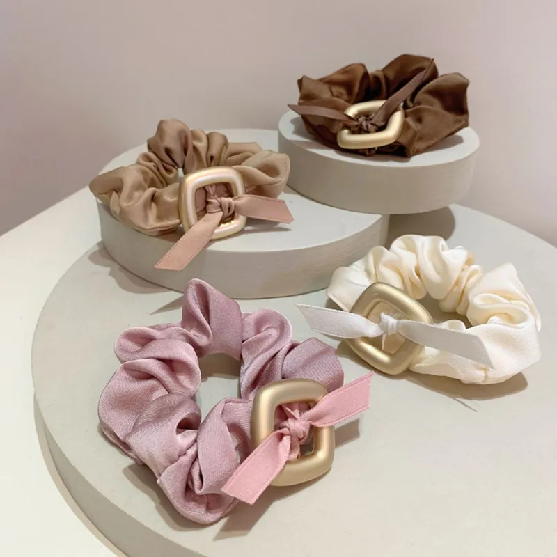 Connect The Past And The Present. Fabric Hair Tie Women's-9