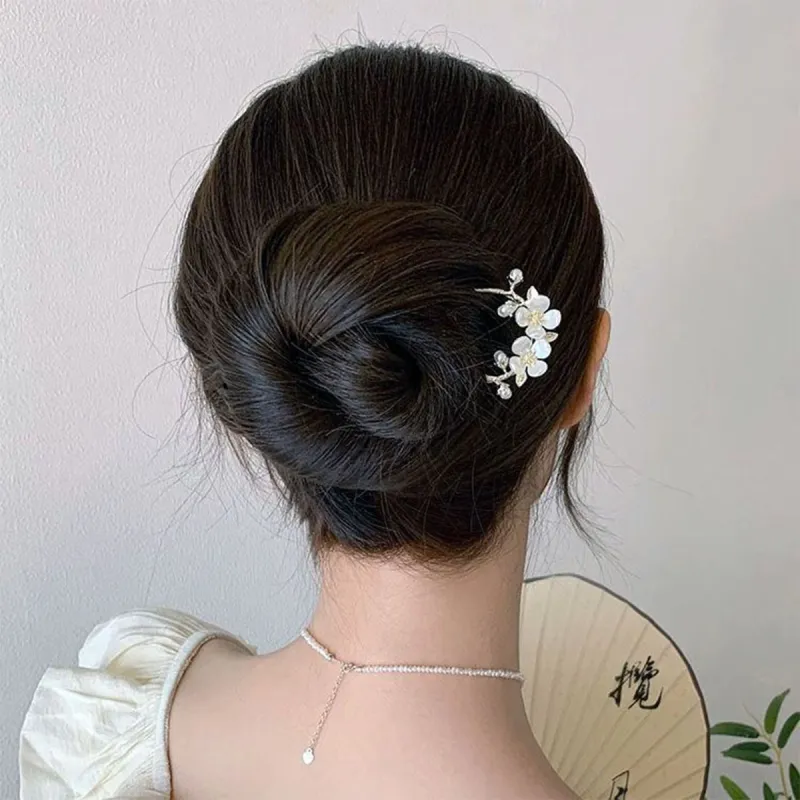 Connect The Past And The Present. Alloy Hairpins Women's-1