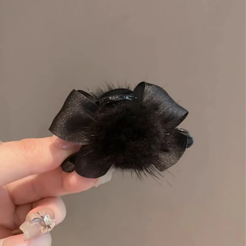 Connect The Past And The Present. Fabric Hair Clips Women's-5
