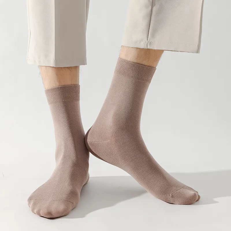 MIIOW Mid Calf Socks Men 5 Pack-8