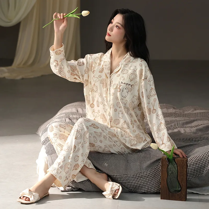 MIIOW Pajama Set Women's Champagne-9
