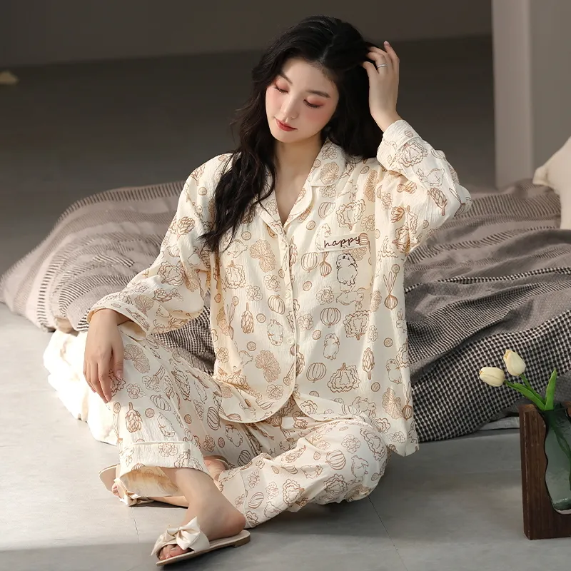 MIIOW Pajama Set Women's Champagne-15