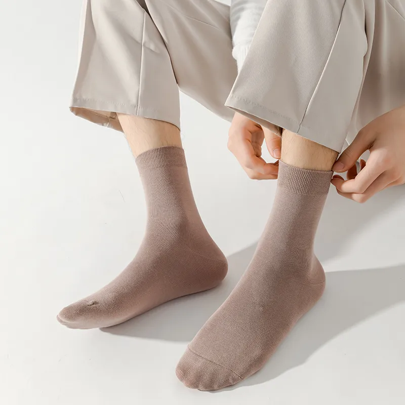 MIIOW Mid Calf Socks Men 5 Pack-9
