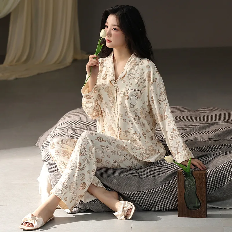 MIIOW Pajama Set Women's Champagne-6