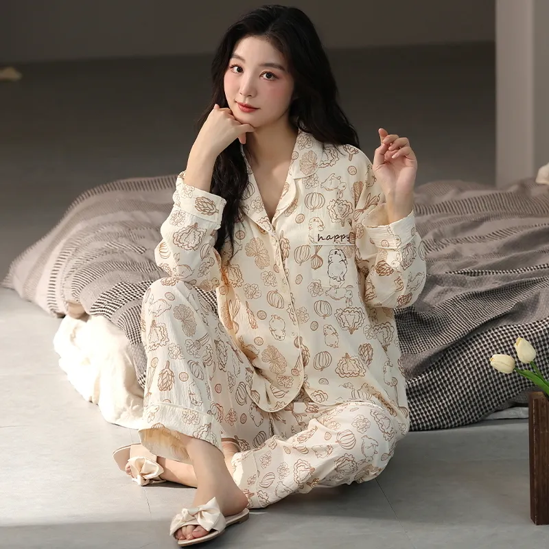 MIIOW Pajama Set Women's Champagne-14