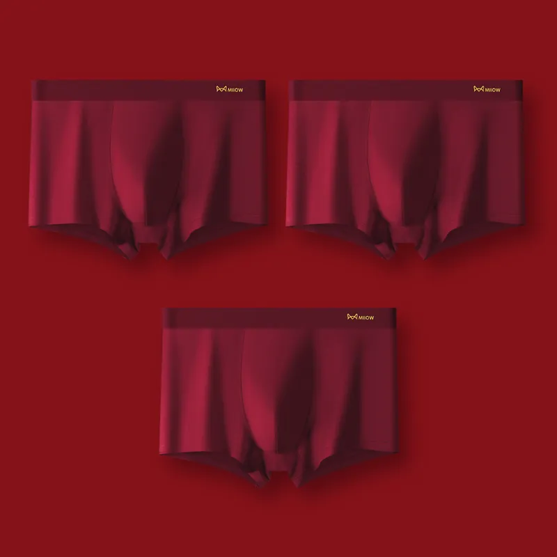 MIIOW Underpants Men's Combo Set-4