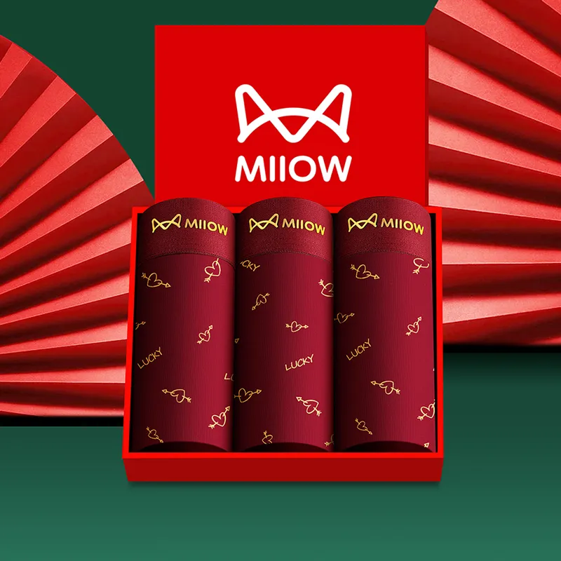 MIIOW Underpants Men's Combo Set-3