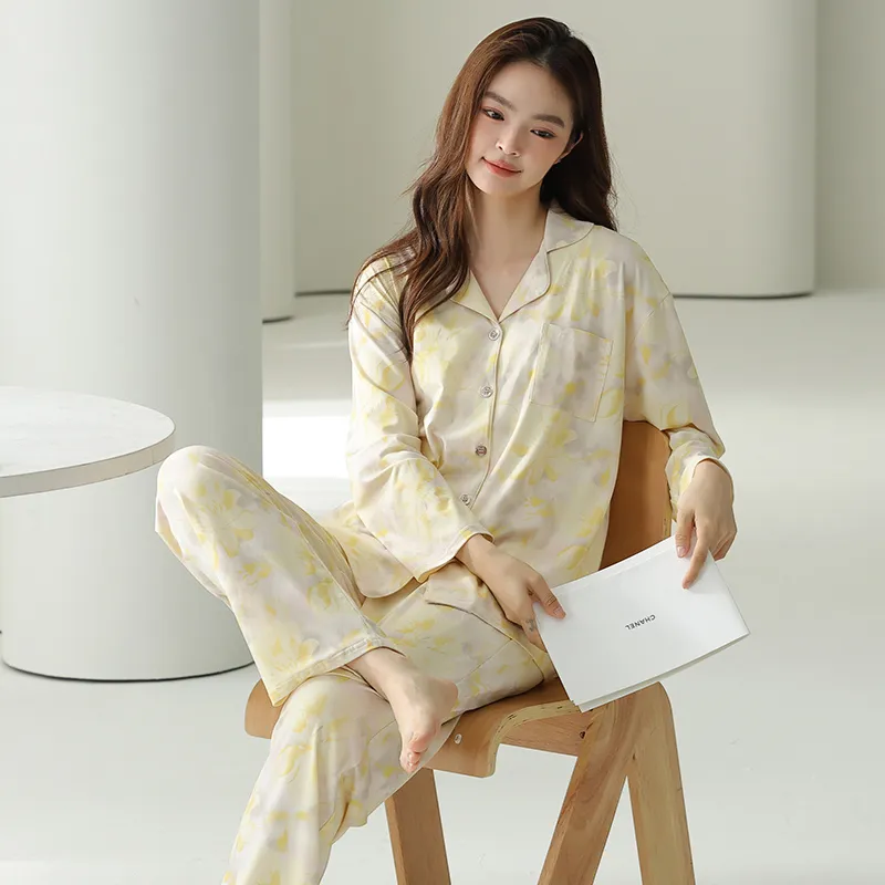 MIIOW Pajama Set Women's Champagne-2
