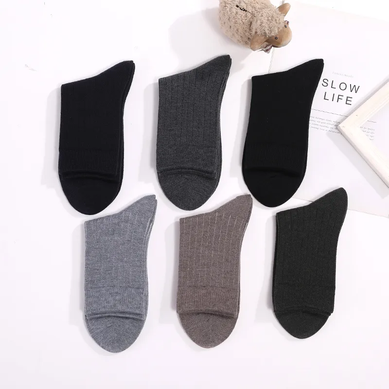 MIIOW Knee High Socks Men's Box 5 Pack-3