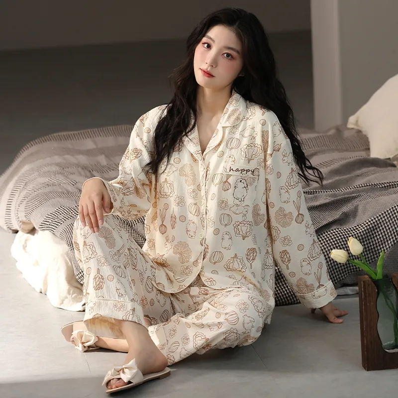 MIIOW Pajama Set Women's Champagne-13