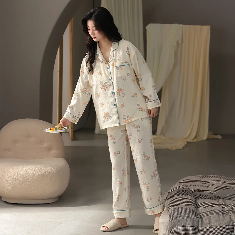 MIIOW Pajama Set Women's Champagne-3