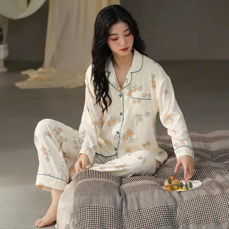 MIIOW Pajama Set Women's Champagne-6