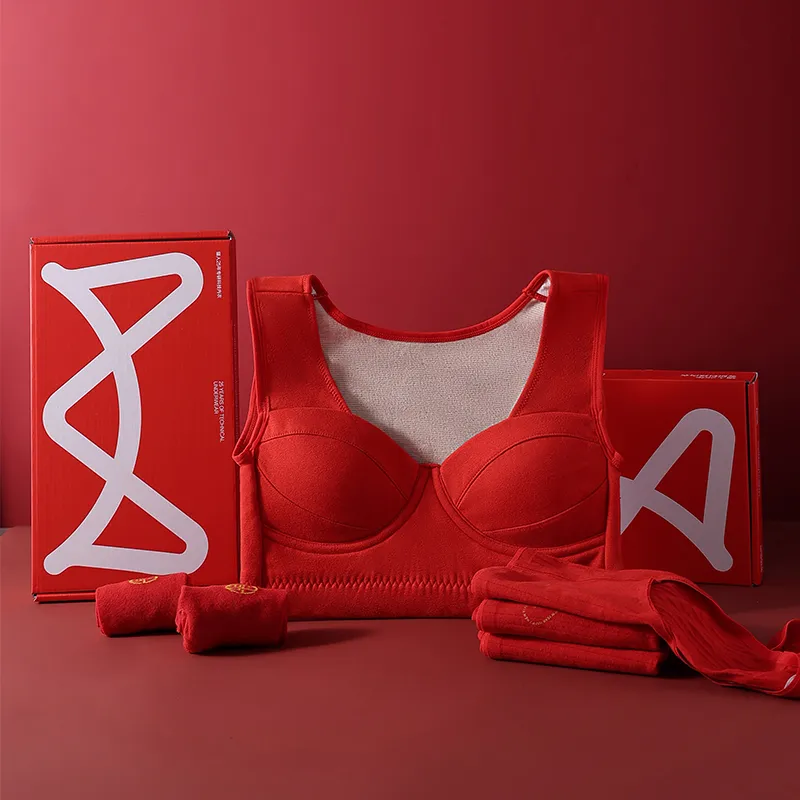 MIIOW Honmei Honmei Series Thermal Set Women's Box 3 Pack Red-3