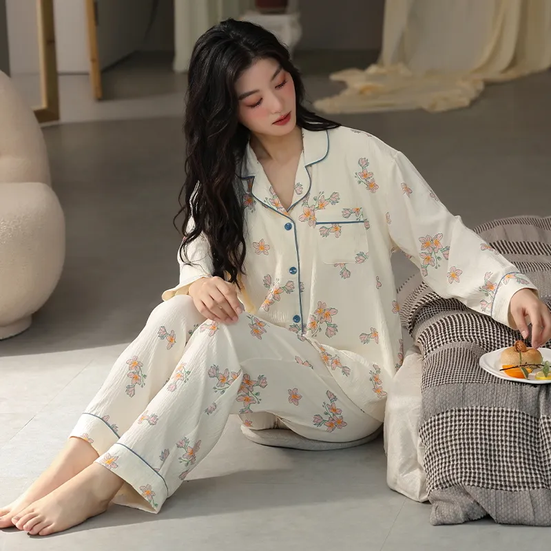MIIOW Pajama Set Women's Champagne-16