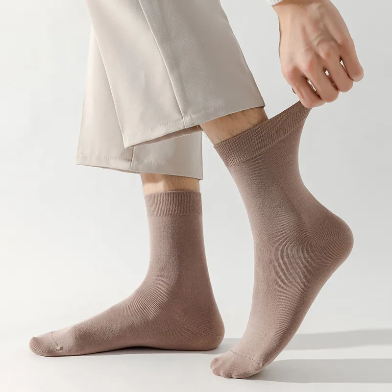 MIIOW Mid Calf Socks Men 5 Pack-7