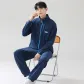 Navy Blue-Men's[Couple Casual Suit]