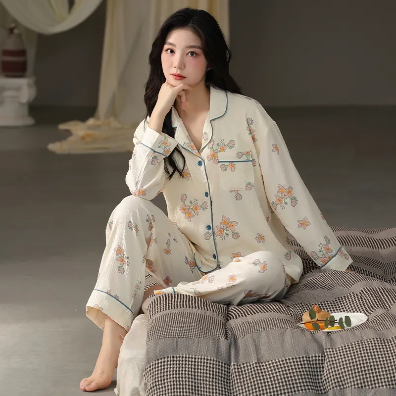 MIIOW Pajama Set Women's Champagne-2