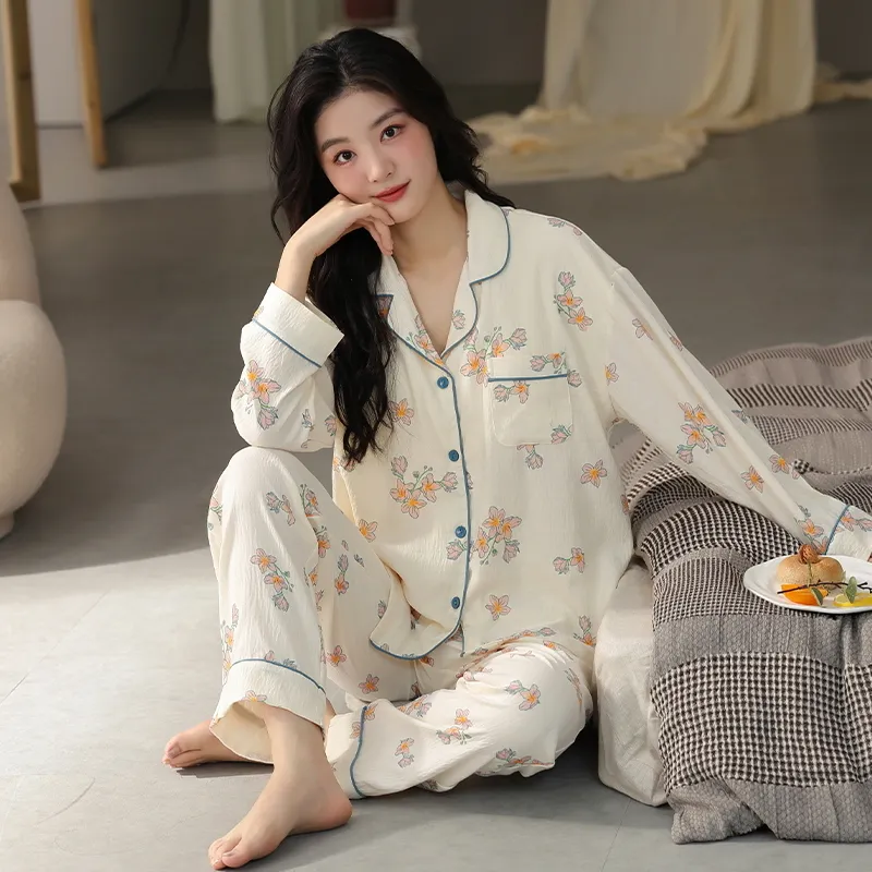 MIIOW Pajama Set Women's Champagne-9