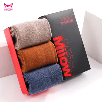 MIIOW Knee-High Socks Men's Box 5-Pack