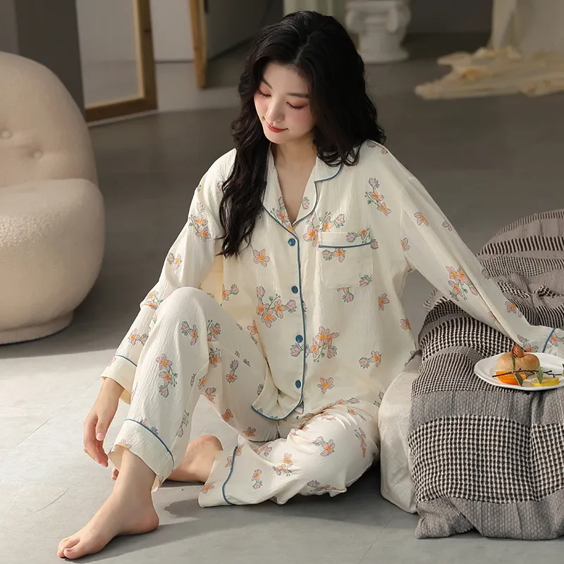 MIIOW Pajama Set Women's Champagne-14