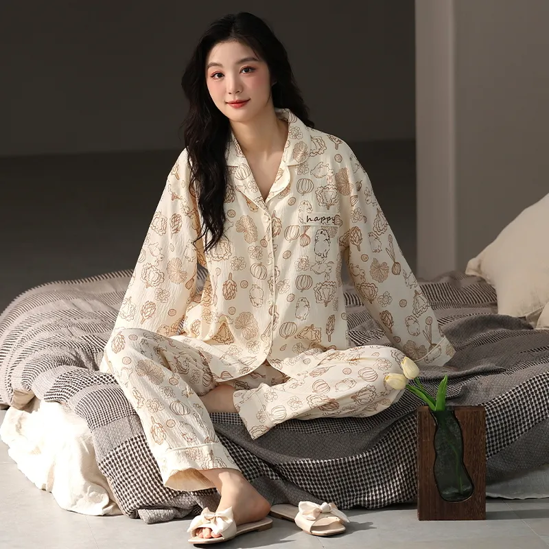 MIIOW Pajama Set Women's Champagne-5
