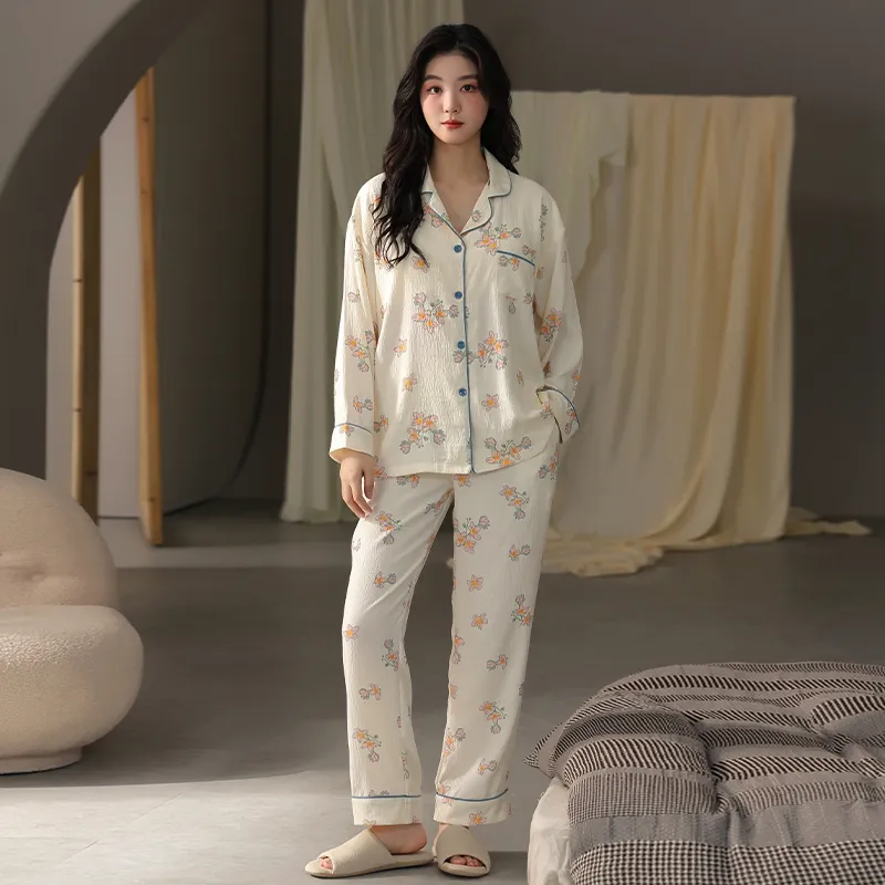 MIIOW Pajama Set Women's Champagne-4