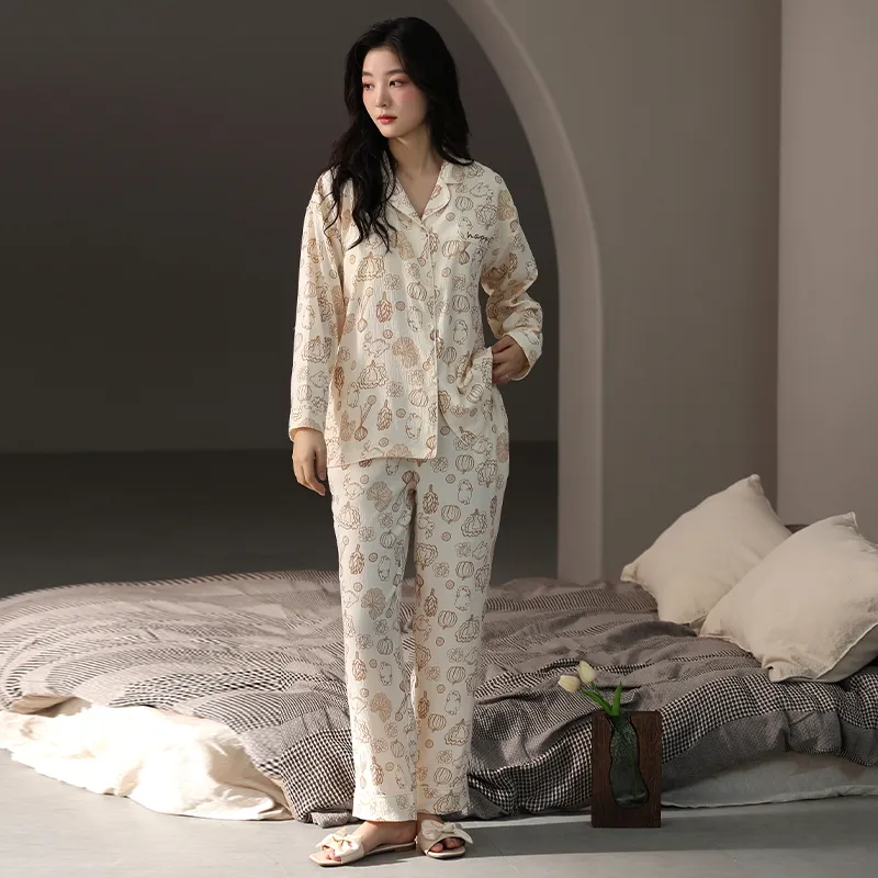 MIIOW Pajama Set Women's Champagne-3