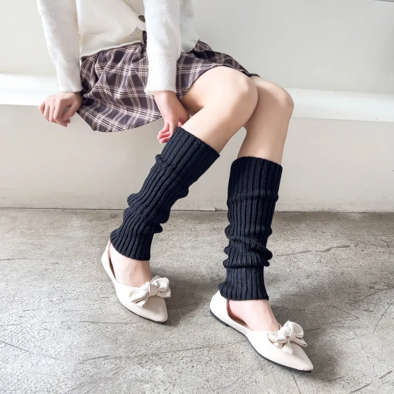 MIIOW Knee High Socks Women's Combo Set-7