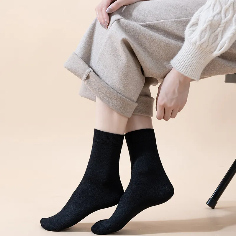 MIIOW Mid Calf Socks Women's 5 Pack-25