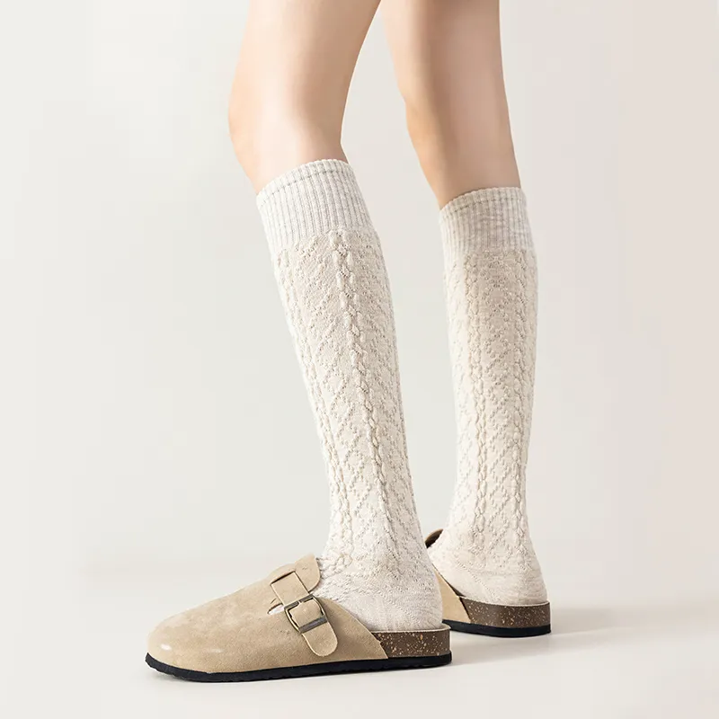 MIIOW Knee High Socks Women's 2 Pack-12