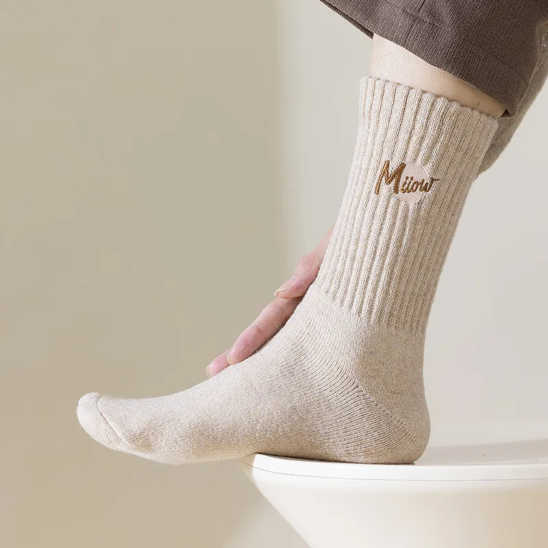 MIIOW Knee High Socks Men's 3 Pack-9