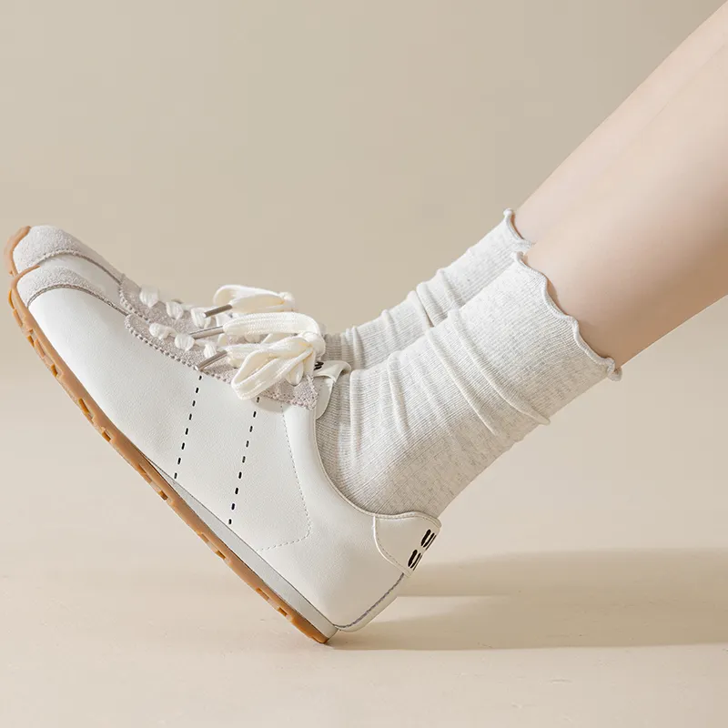 MIIOW Mid Calf Socks Women's 5 Pack-61