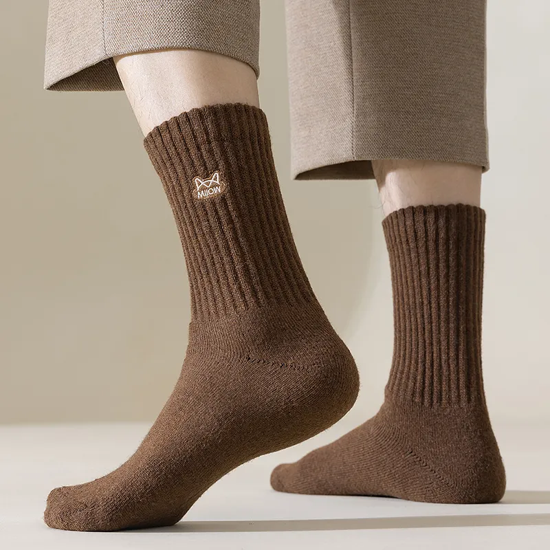 MIIOW Knee High Socks Men's 3 Pack-18