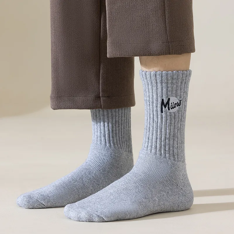 MIIOW Knee High Socks Men's 3 Pack-12
