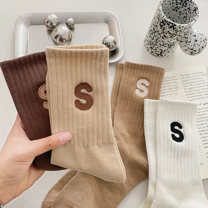 MIIOW Mid Calf Socks Unisex 5 Pack-4