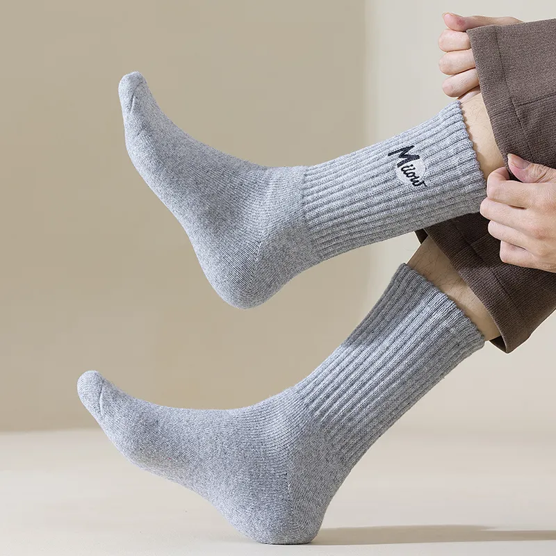 MIIOW Knee High Socks Men's 3 Pack-14