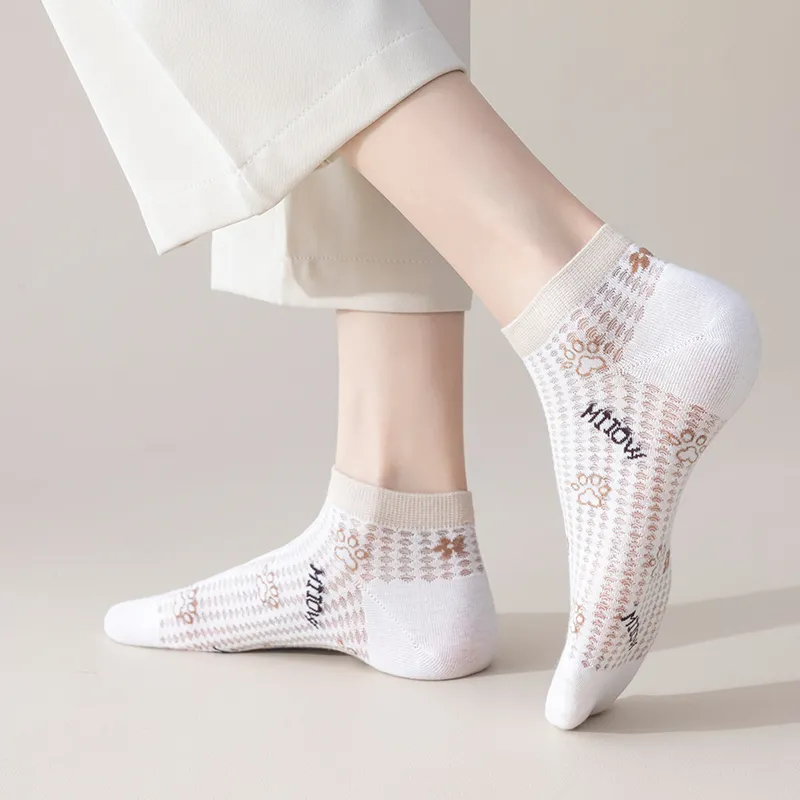 MIIOW Ankle Socks Women's 5 Pack-24