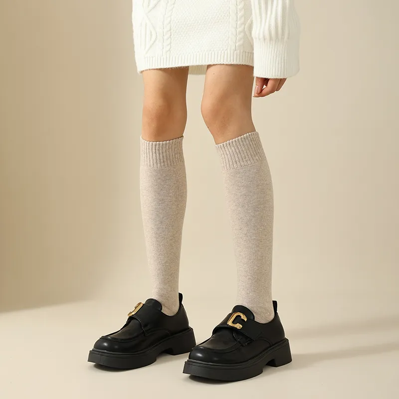 MIIOW Knee High Socks Women's 2 Pack-25