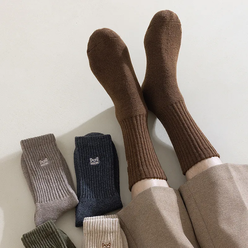 MIIOW Knee High Socks Men's 3 Pack-19
