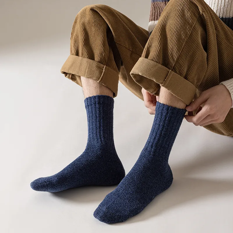 MIIOW Mid Calf Socks Men's 5 Pack-15