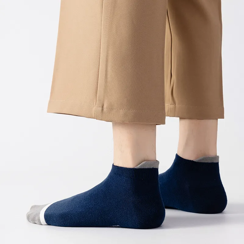 MIIOW Ankle Socks Men's Shopping Bag 5 Pack-15