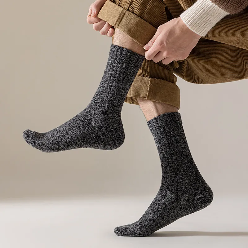 MIIOW Mid Calf Socks Men's 5 Pack-10