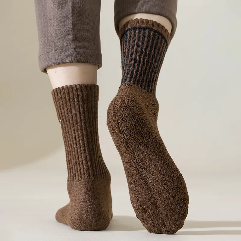 MIIOW Knee High Socks Men's 3 Pack-17